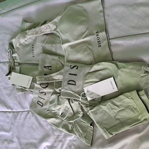 Disora Move Activewear Set - M, Pistachio Green